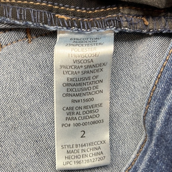 Democracy Ab Technology Skinny Mid Rise Size 2 - Picture 9 of 16